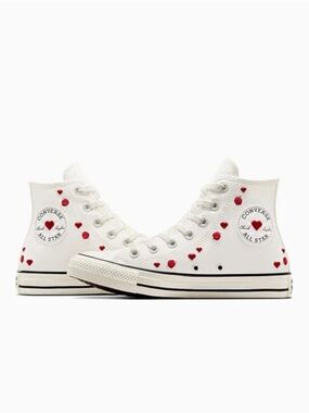 Converse Chuck Taylor All Star High Top Love Me Love Me Not Valentine's Days